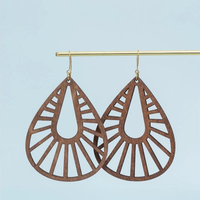 Abide Wooden Earrings