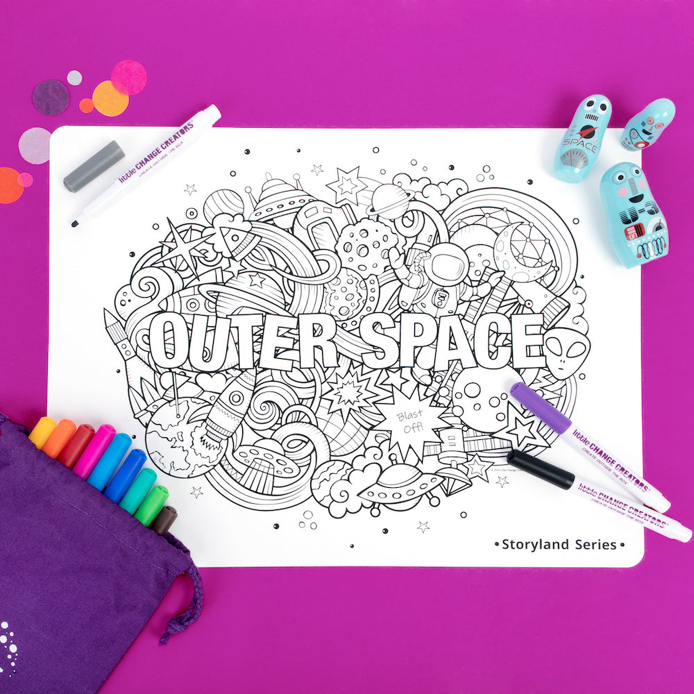 Reusable Colouring Set