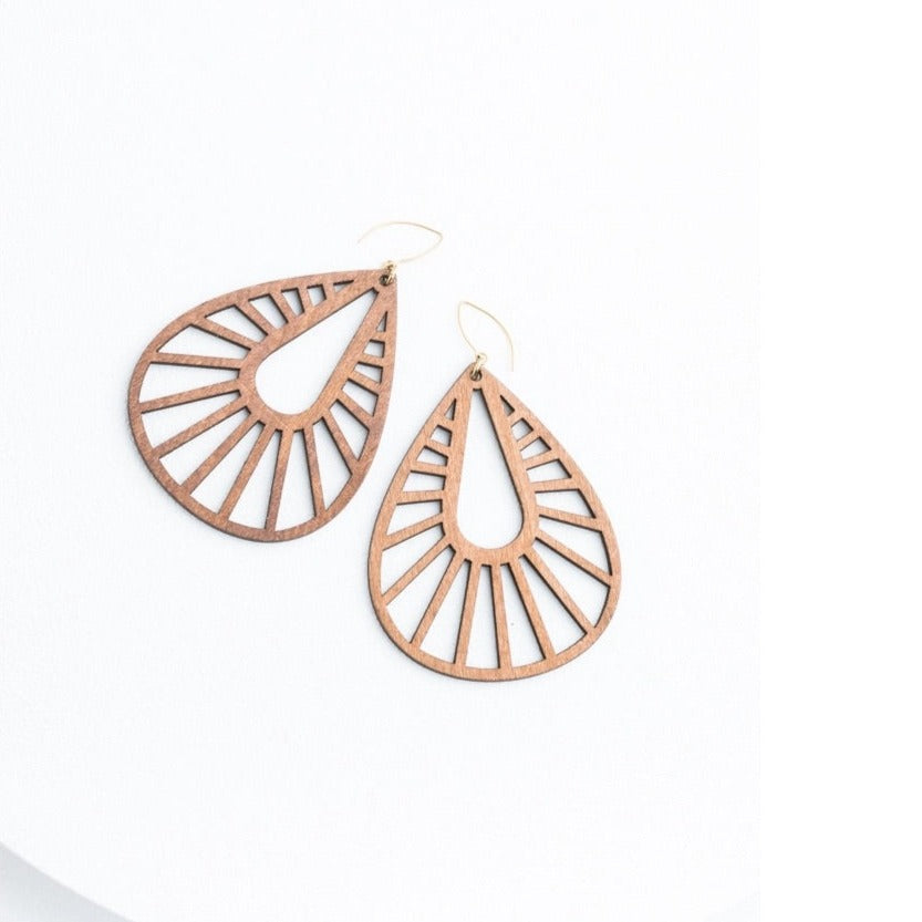 Abide Wooden Earrings